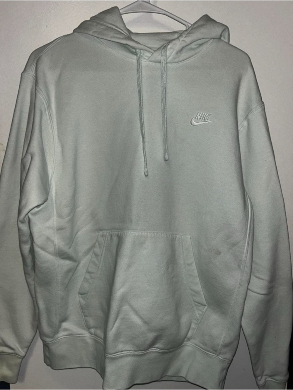 Nike Light Sage Green Pullover Hoodie